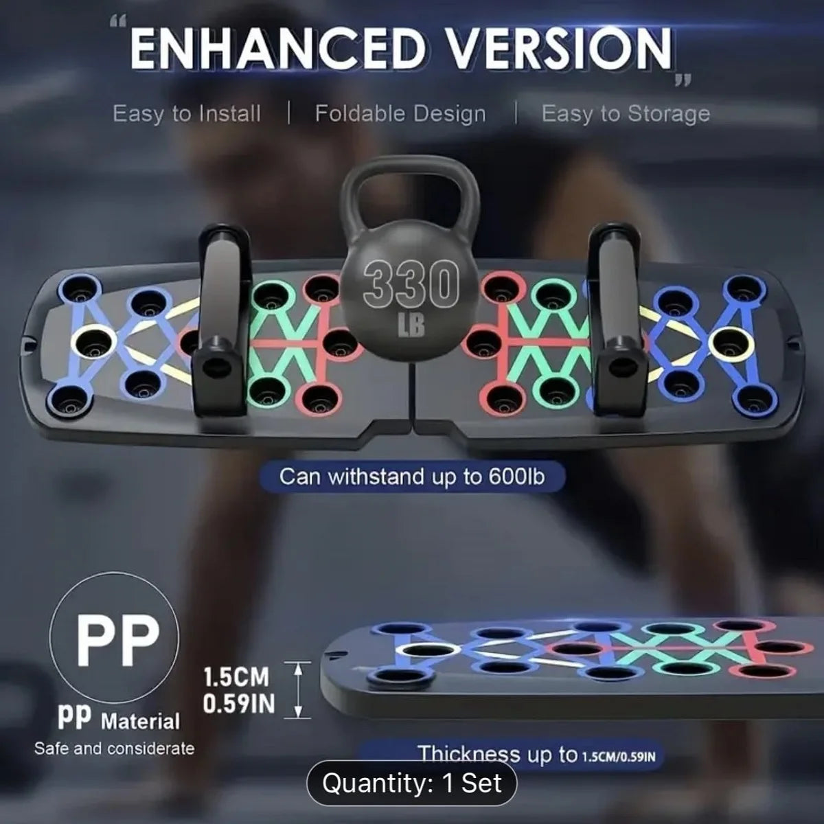 IronForm Push-Up Board Pro