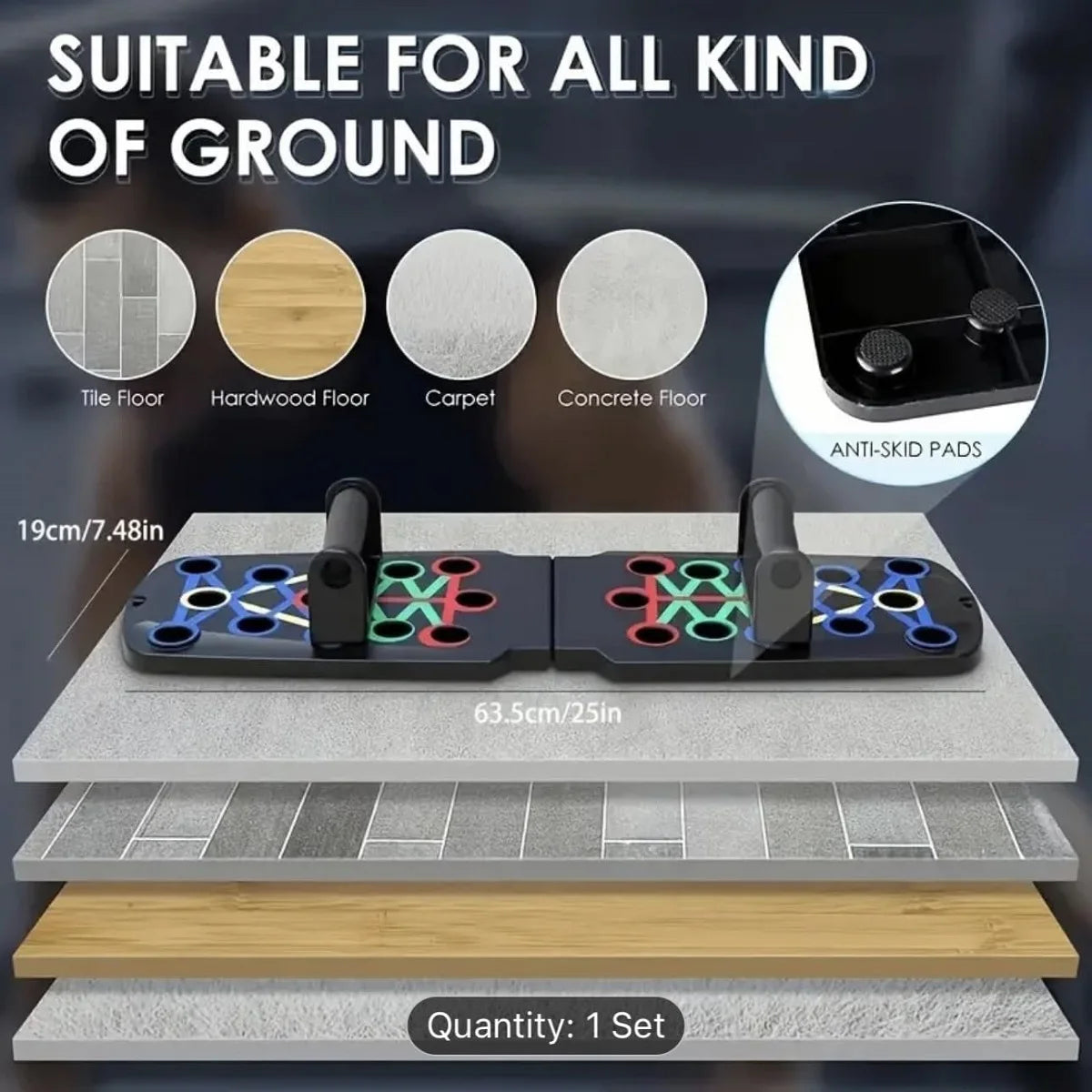IronForm Push-Up Board Pro